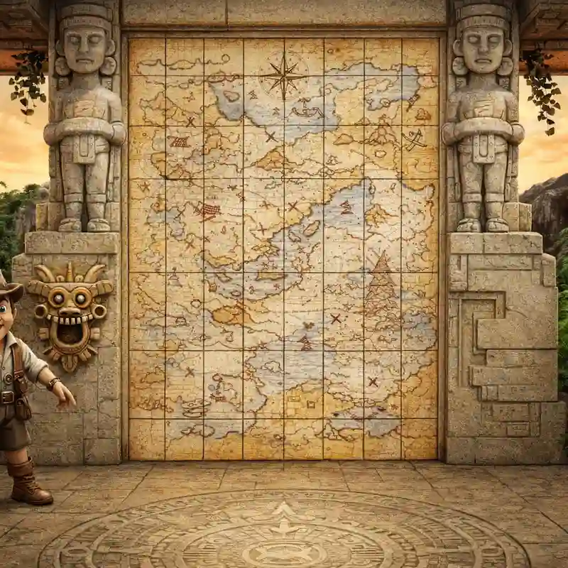 Gonzo Treasure Map Premium Casino Slot